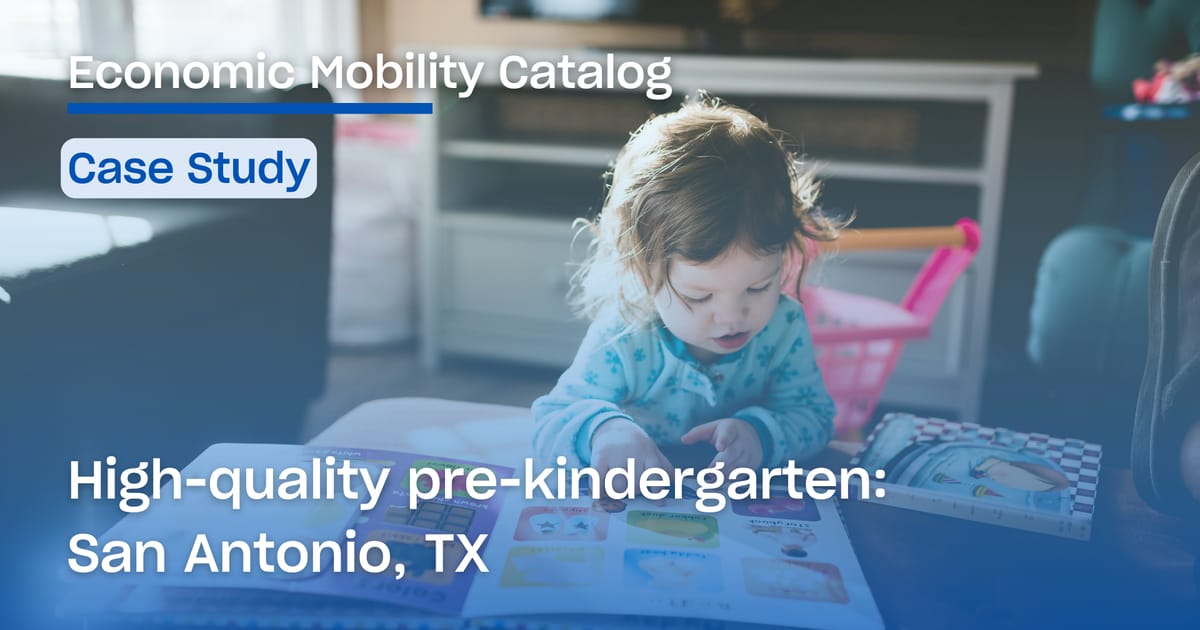 Highquality… Results for America Economic Mobility Catalog